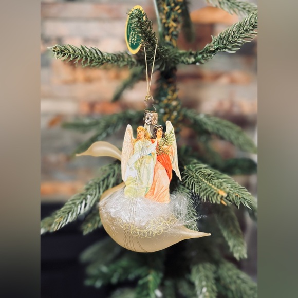 NEW Inge Glas Limited Edition Victorian Swan- German Glass Christmas Ornament - Picture 1 of 15